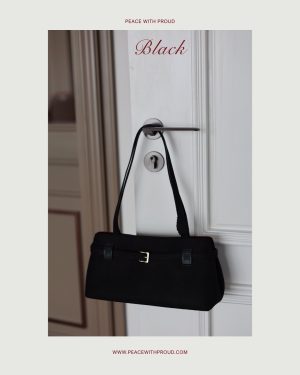 Ivy Bag - Suede in Black