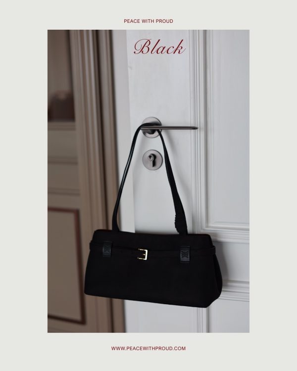 Ivy Bag - Suede in Black